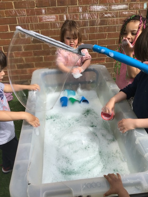 Creative learning activities at Destiny Haven Nursery